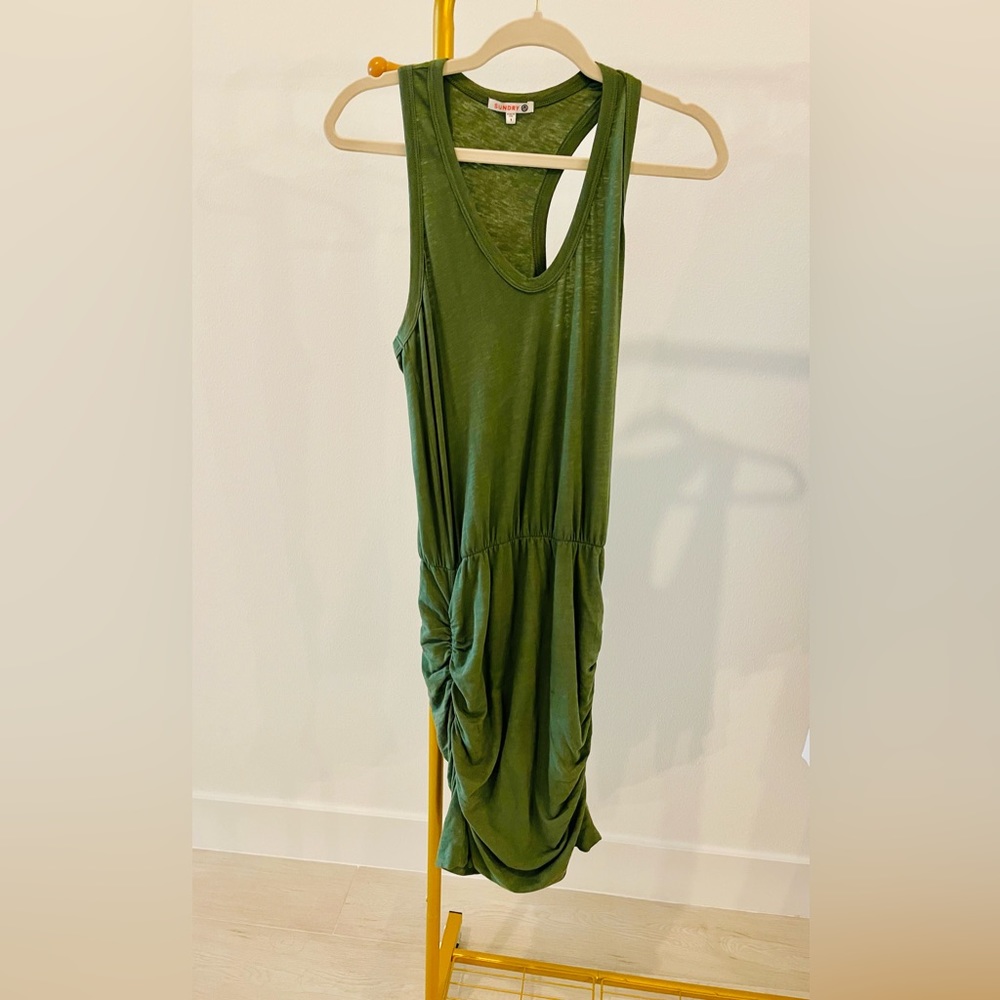 Sundry ruched tank dress. Size 1.